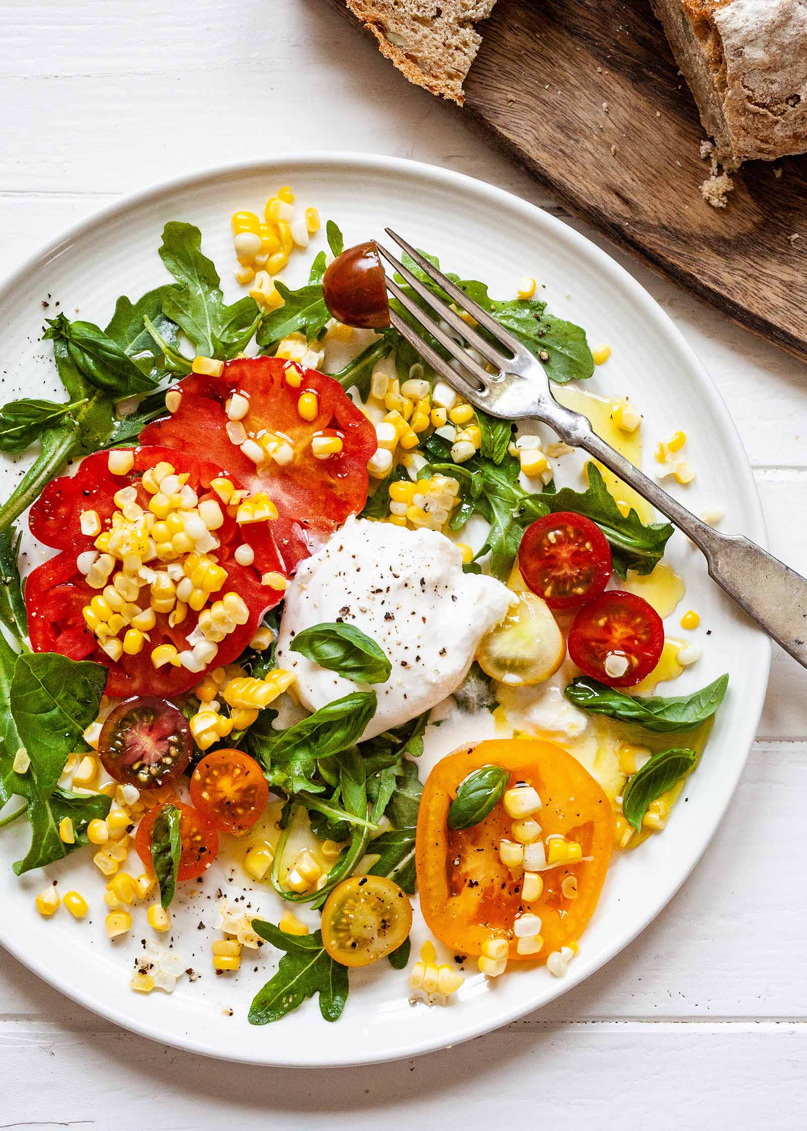 Arugula Salad with Vinaigrette