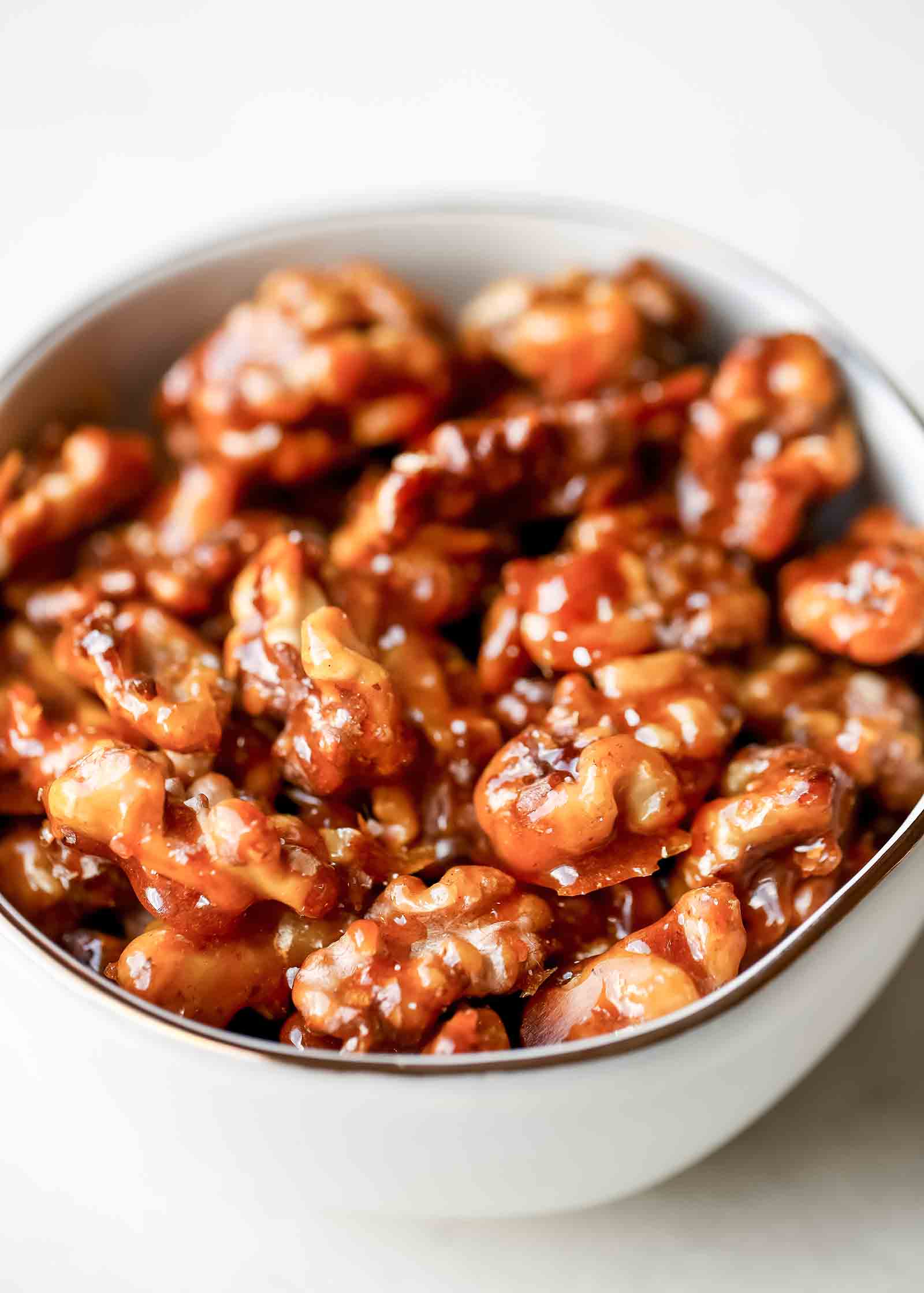 How to make caramelized walnuts