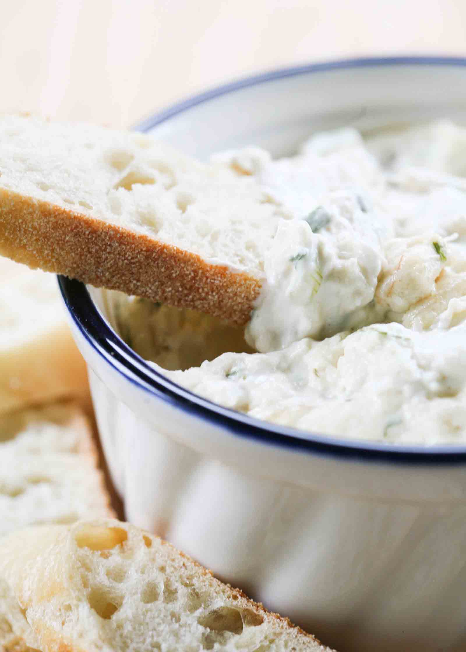 Hot Crab Dip for the Super Bowl